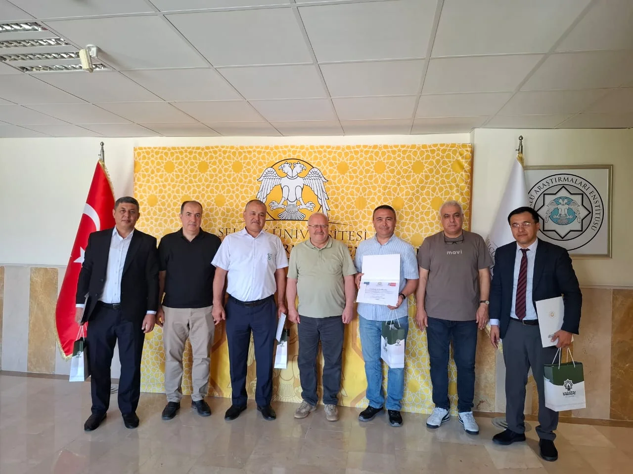 Özbekistan Devlet Dünya Dilleri Üniversitesi Heyeti Selçuk Üniversitesini Ziyaret Etti